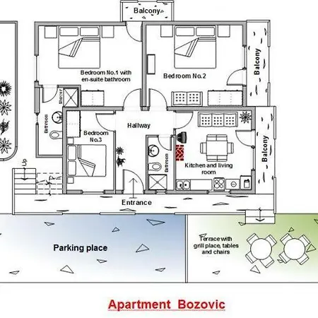 Bozovic Apartman Orebic